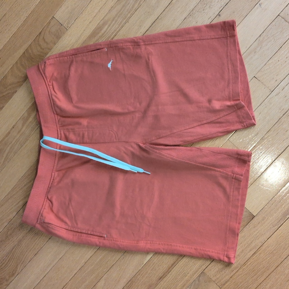 Tommy Bahama Inner Drawstring Stretch Waist Cotton Athletic Shorts Size Large
